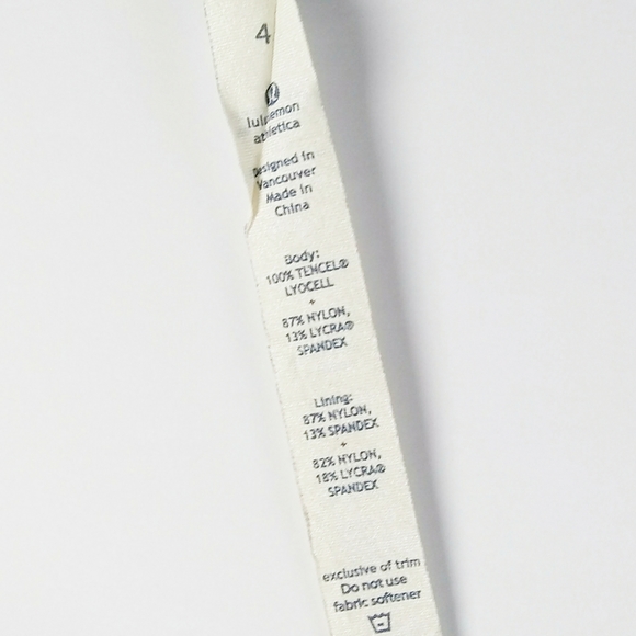 🍋LULULEMON Womens Athletic Bliss Tank Top Size 4 - Picture 6 of 8